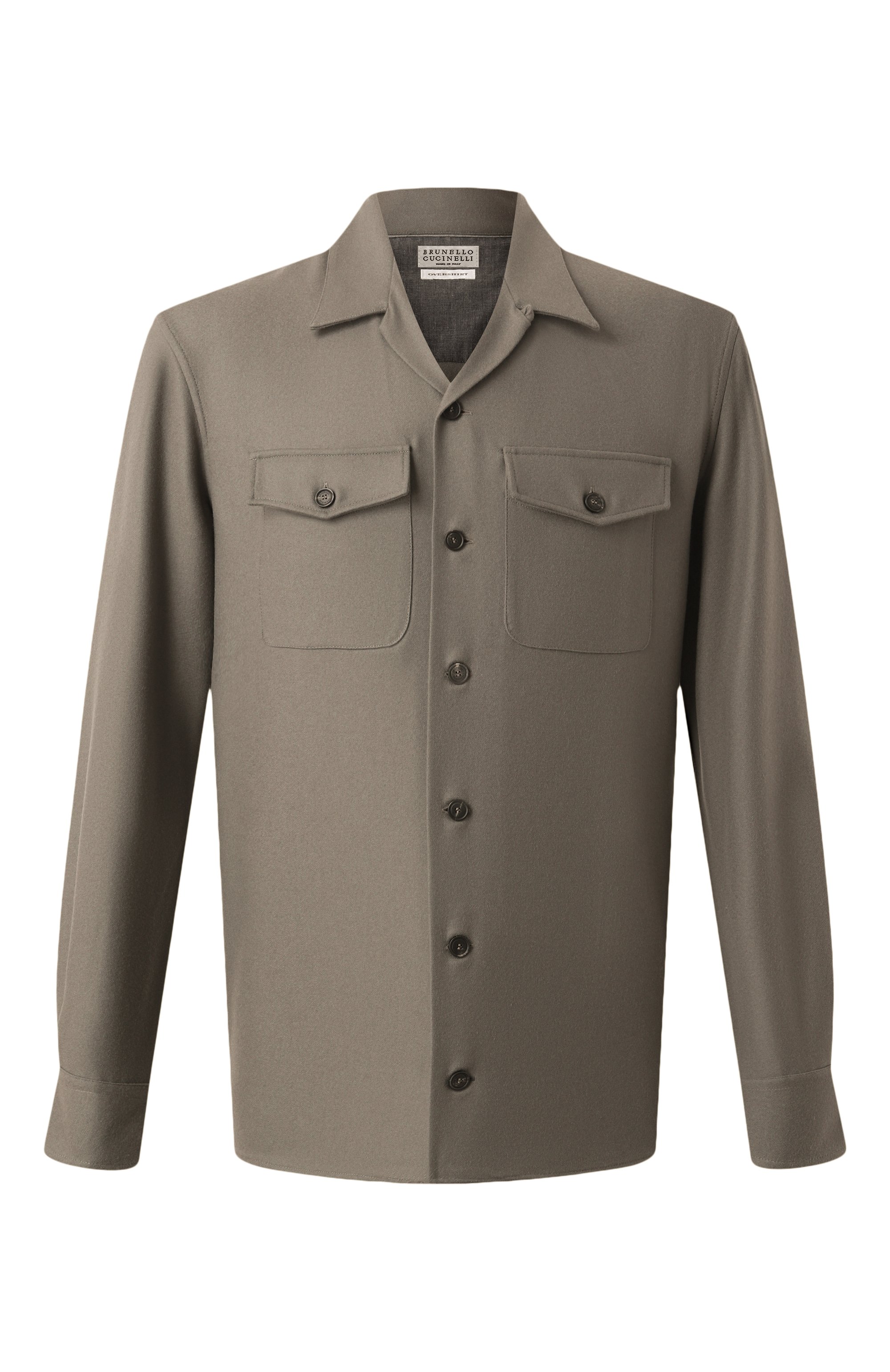 Шерстяная куртка-рубашка BRUNELLO CUCINELLI, арт. M038P0710, фото 1