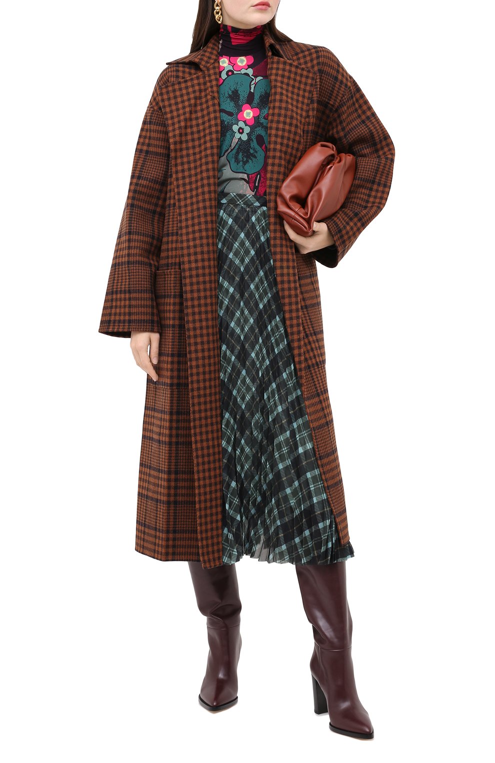 Плиссированная юбка DRIES VAN NOTEN, арт. 202-30830-1228, фото 2