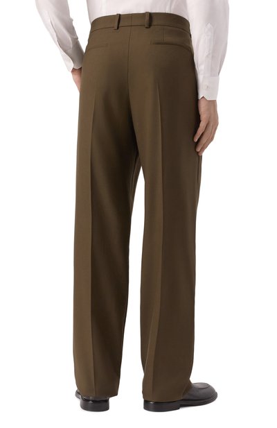 Шерстяные брюки SAINT LAURENT, арт. 815813/Y405W, фото 4