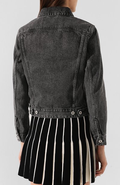 Джинсовая куртка OFF-WHITE, арт. 0WYE012E197740777500, фото 4