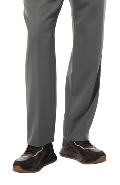 Кожаные кроссовки STEFANO RICCI, арт. UV26EG6449/SDWYVD, фото 3