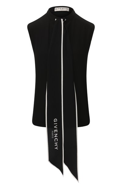 Женский шелковый топ GIVENCHY, арт. BW60GA12EH