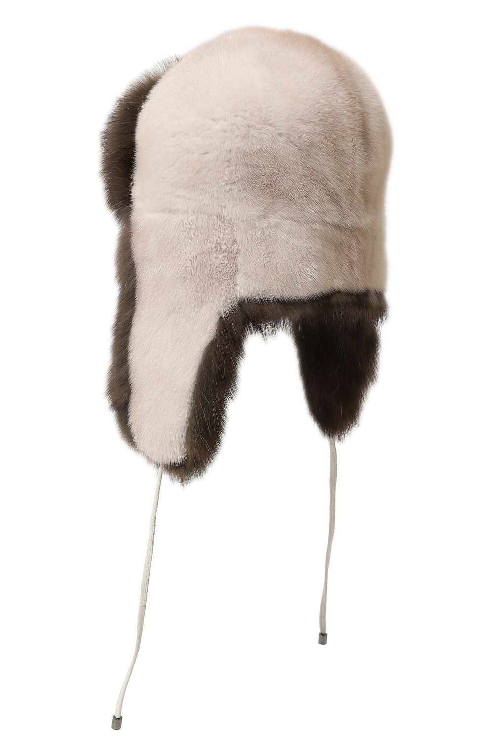 Меховая шапка-ушанка из норки и соболя VICTORIA KUSENKOVA, арт. 092003530094, фото 3
