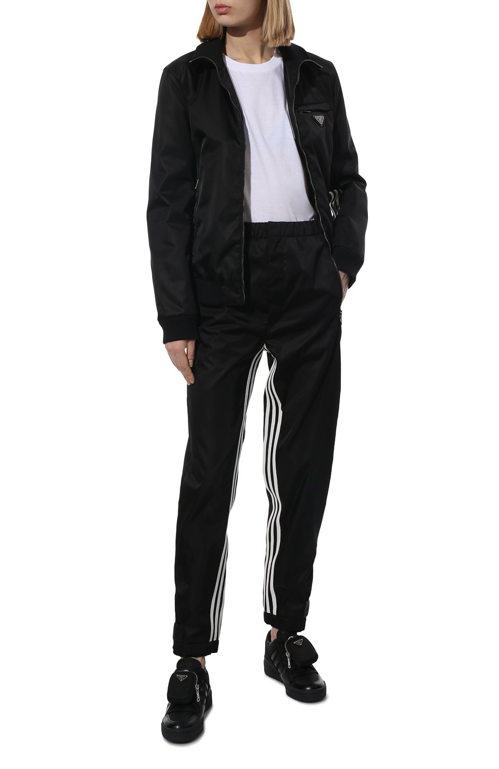 Комбинированные кеды adidas for prada re-nylon PRADA, арт. 2EG390-3LJX-F0557, фото 2