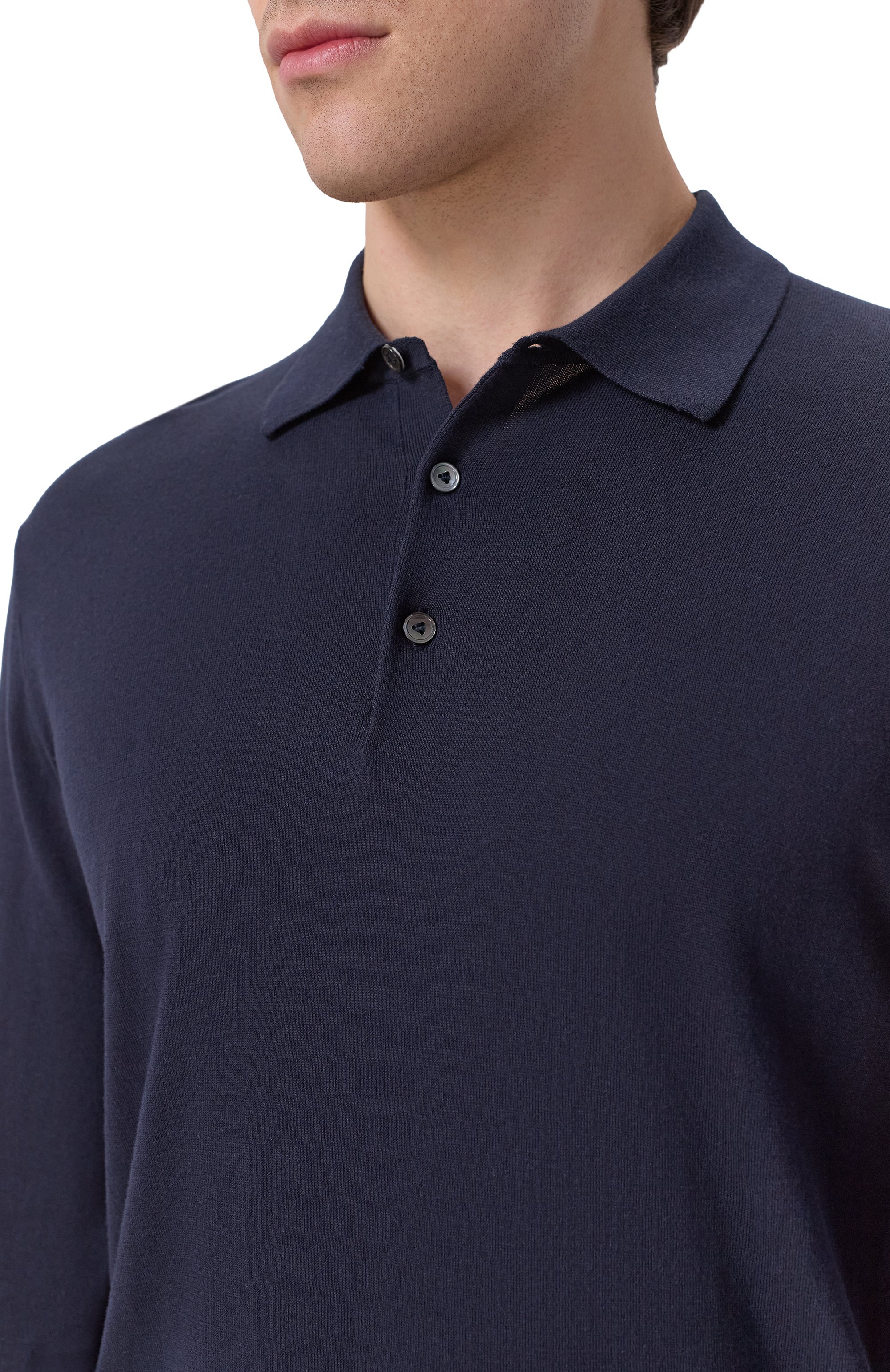 Поло из хлопка и шелка VAN LAACK, арт. VL-SABRI-SB/S00376, фото 5