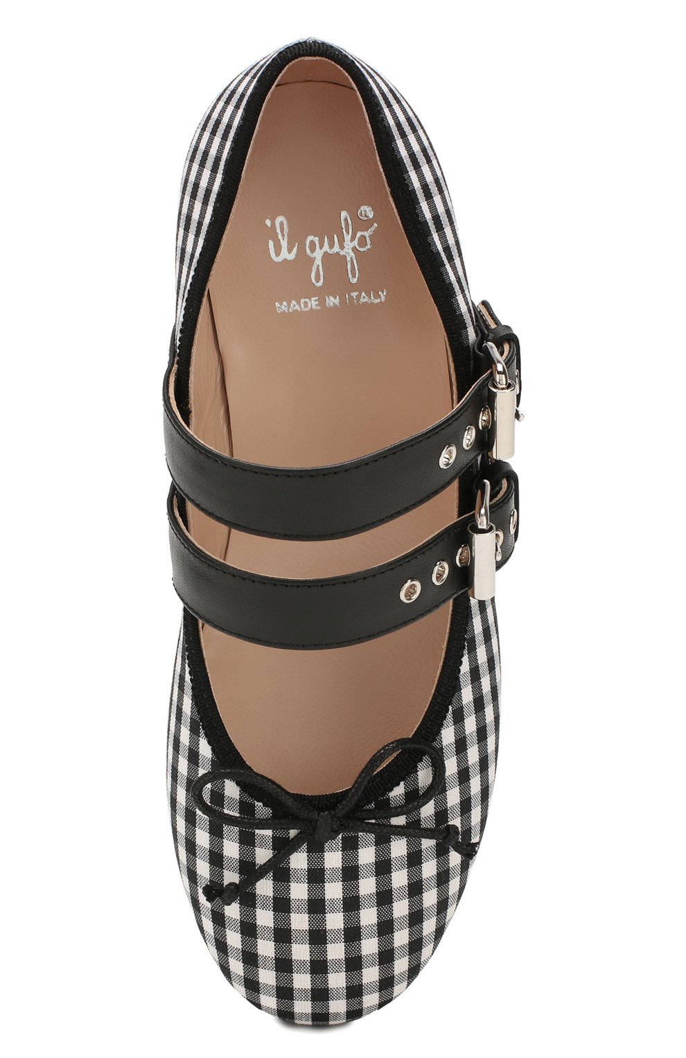 Кожаные балетки IL GUFO, арт. G312/VICHY/31-34, фото 4