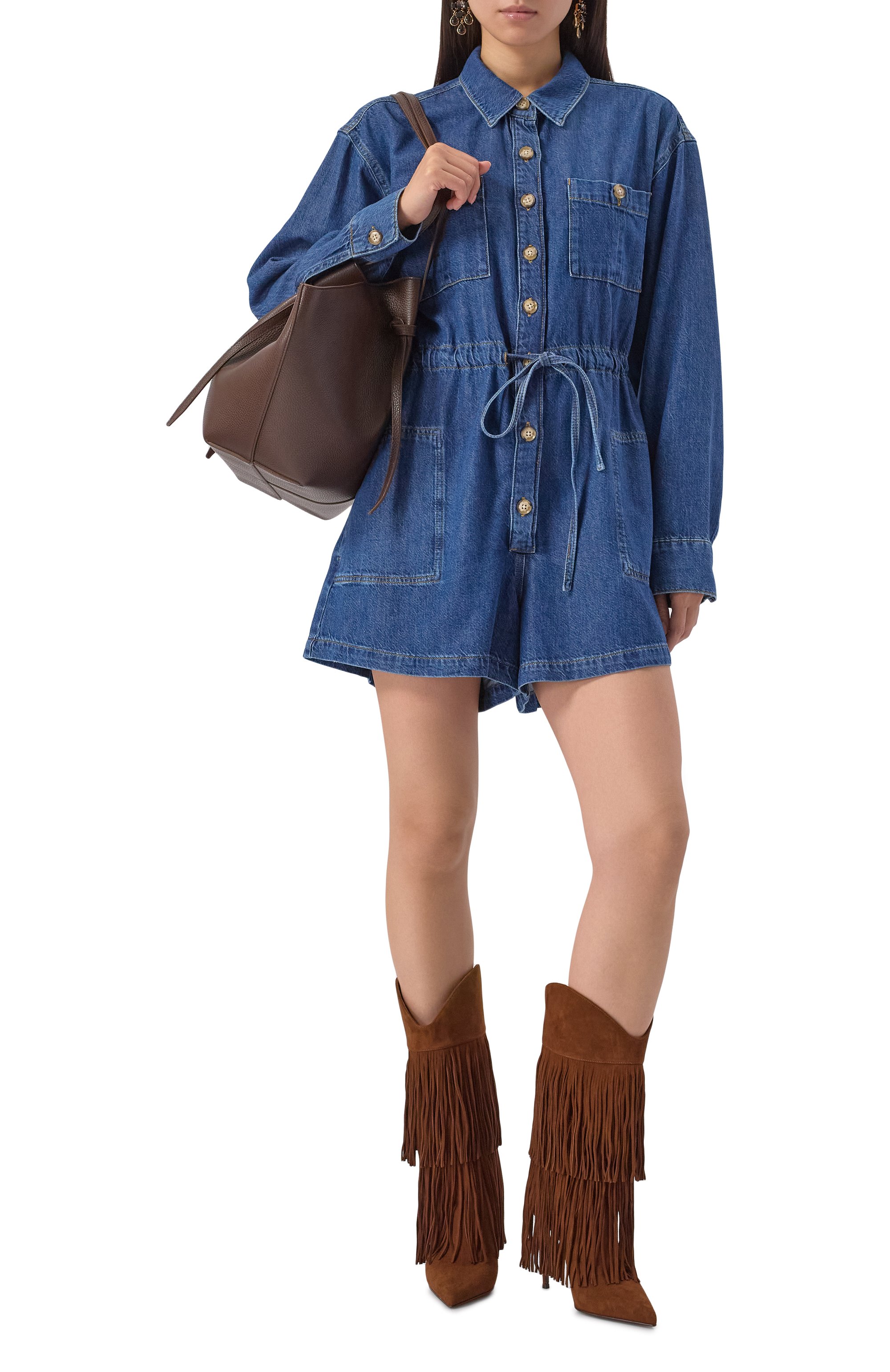 Джинсовый комбинезон PAIGE, арт. 1I25Q26-C679, фото 2