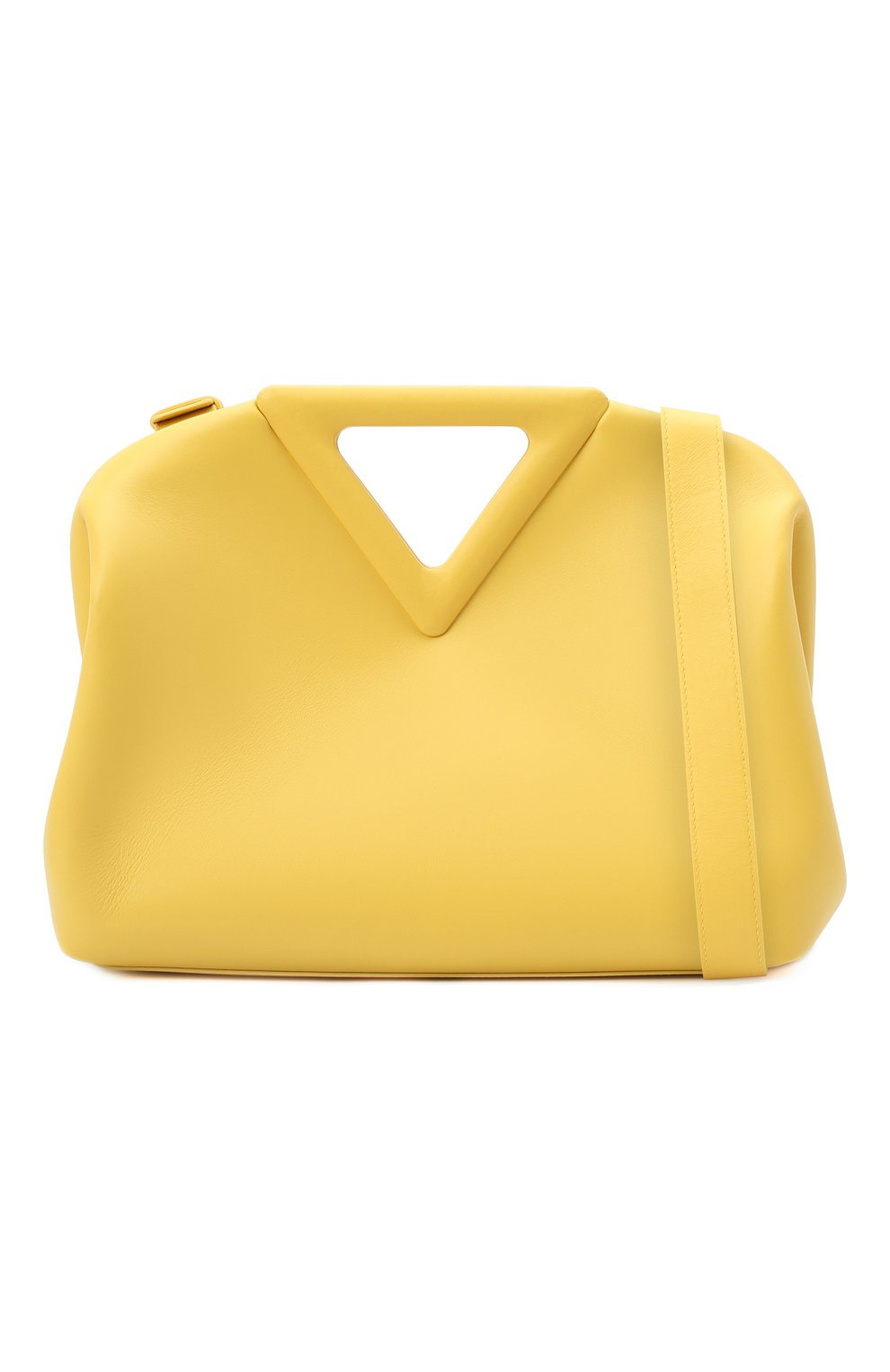 Сумка point medium BOTTEGA VENETA желтого цвета по цене 309500 руб., арт. 652446/VCP40, фото 6 Сумка point medium BOTTEGA VENETA, арт. 652446/VCP40, фото 6