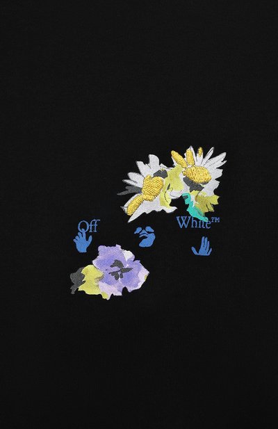 Хлопковая футболка OFF-WHITE,  арт. 0WAA089S21JER002, фото 5