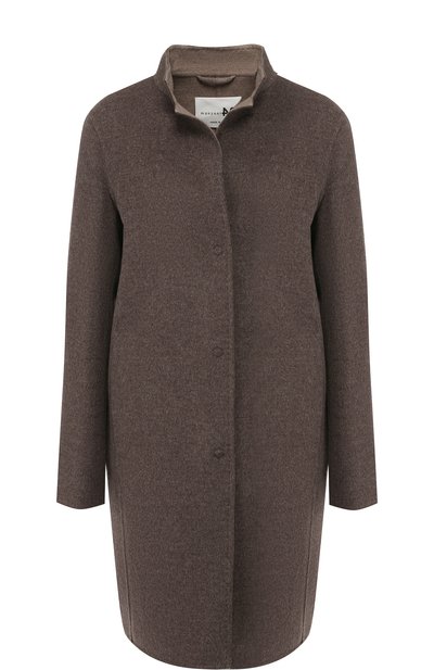 Женское пальто из смеси шерсти и кашемира MANZONI24, арт. Z10 18M007-DB1/40-46