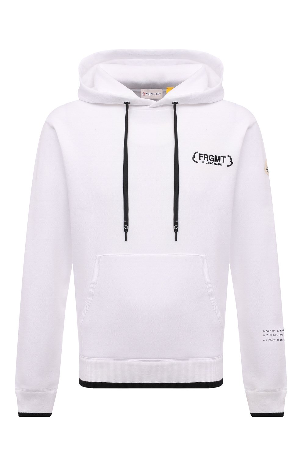 Хлопковое худи moncler genius x fragment frgmt MONCLER GENIUS, арт. 8G000-02-M2372, фото 1