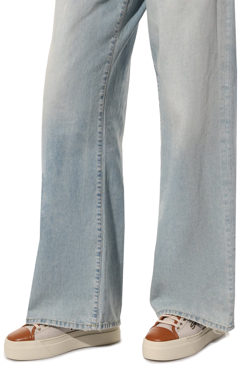 Комбинированные кеды SANTONI, арт. WBGE612410SSTTW8I57, фото 3