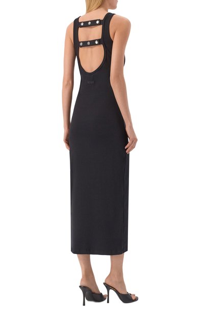 Хлопковое платье MSGM, арт. 4041MDA73N/267120, фото 3