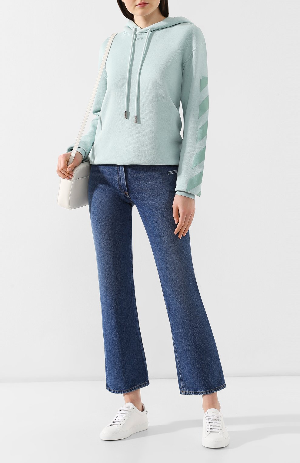 Хлопковое худи OFF-WHITE, арт. 0WBB032S19D970833131, фото 2