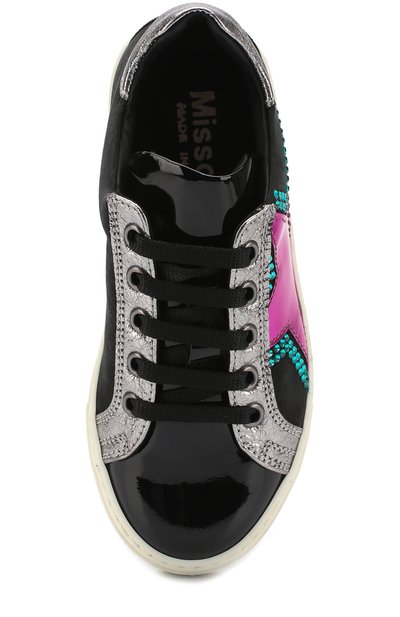 Лаковые кроссовки с аппликациями MISSOURI, арт. 11645/27-30, фото 4