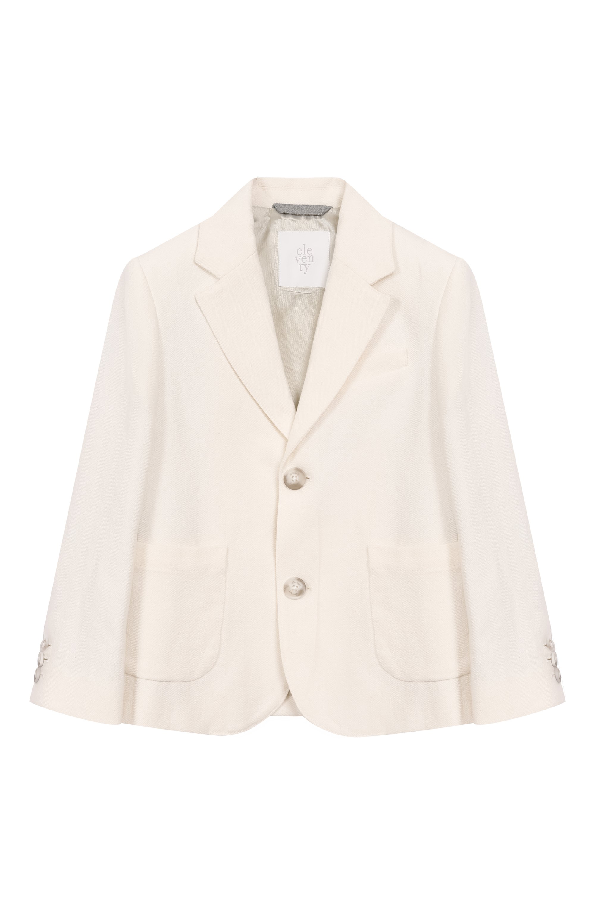 Пиджак из хлопка и льна ELEVENTY, арт. EW2Q54/G0181/10-16, фото 1