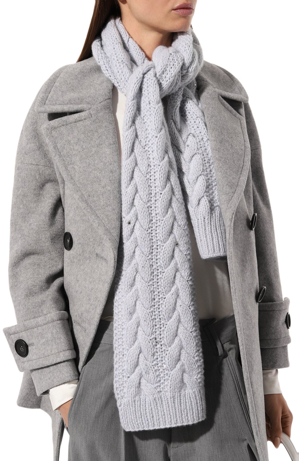 Кашемировый шарф WILLIAM SHARP, арт. A133-2, фото 3