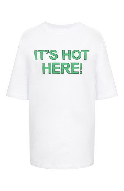 Женская хлопковая футболка MSGM, арт. 3846MM02/257298