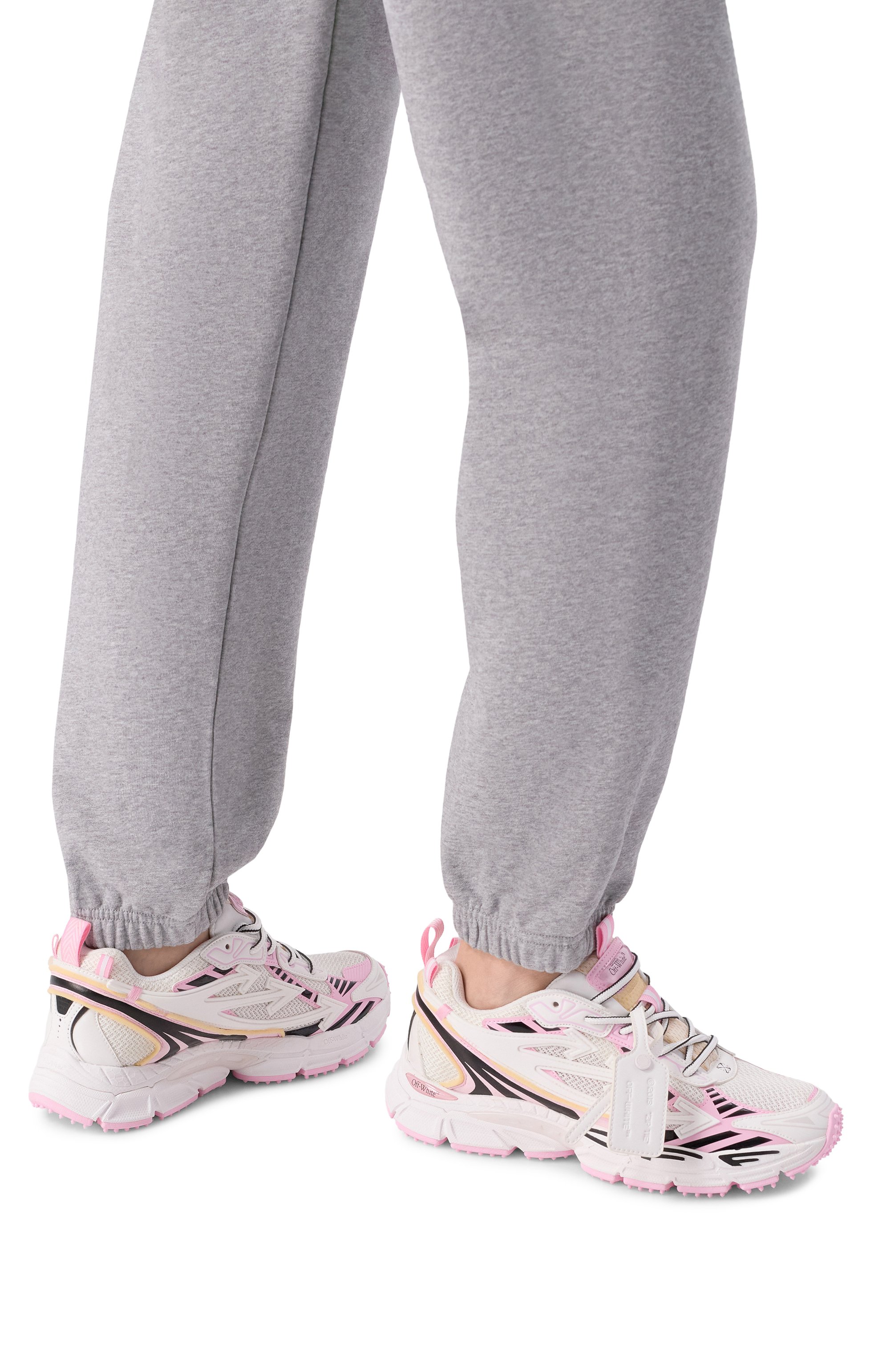 Комбинированные кроссовки be right back OFF-WHITE, арт. 0WIA289S26FAB001, фото 2