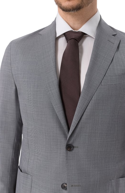 Шерстяной костюм Corneliani 25X007-2517446_SET Серый  25X007-2517446_SET Фото 8