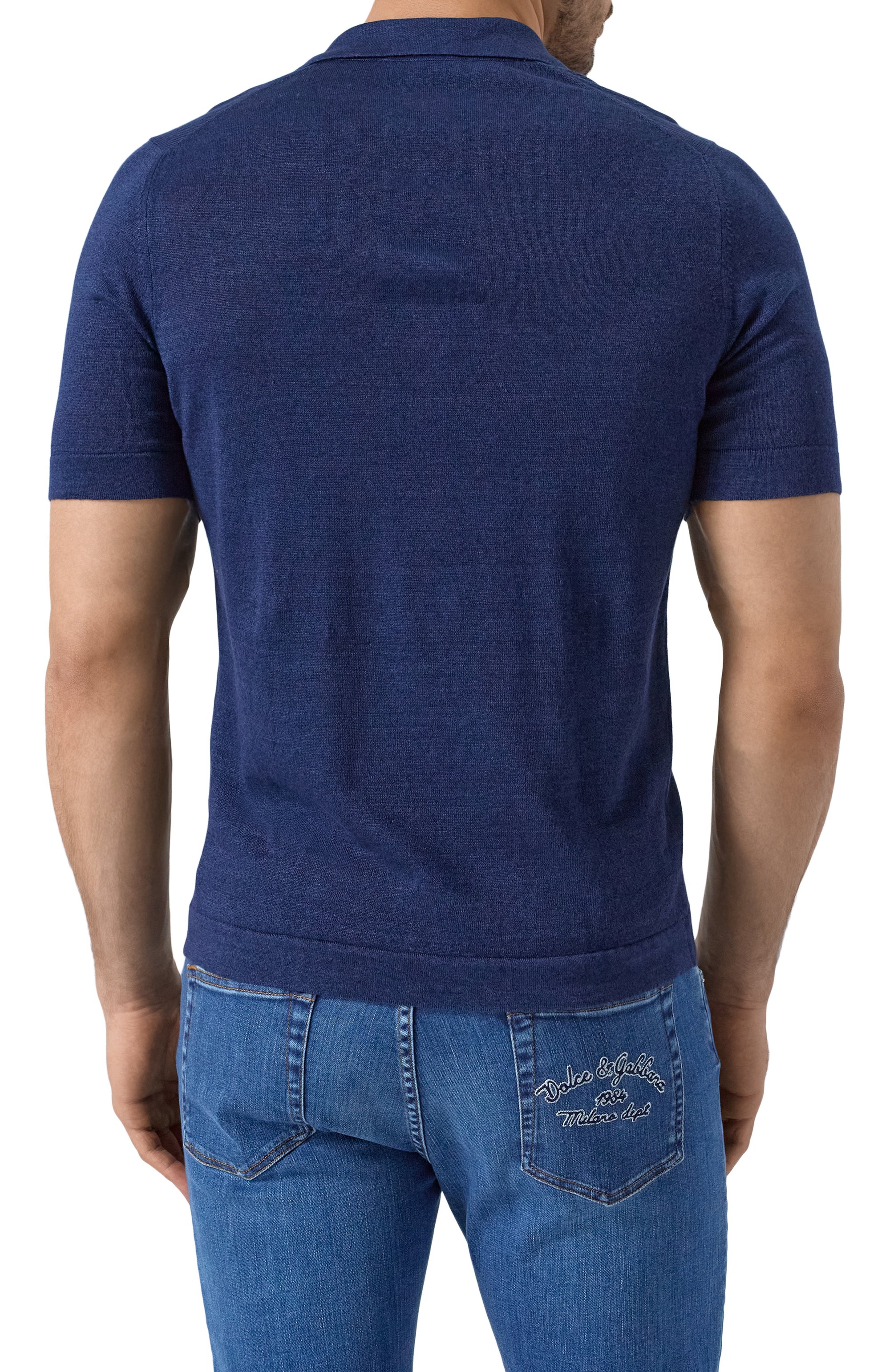 Рубашка изо льна и хлопка GRAN SASSO, арт. 57184/18637, фото 4