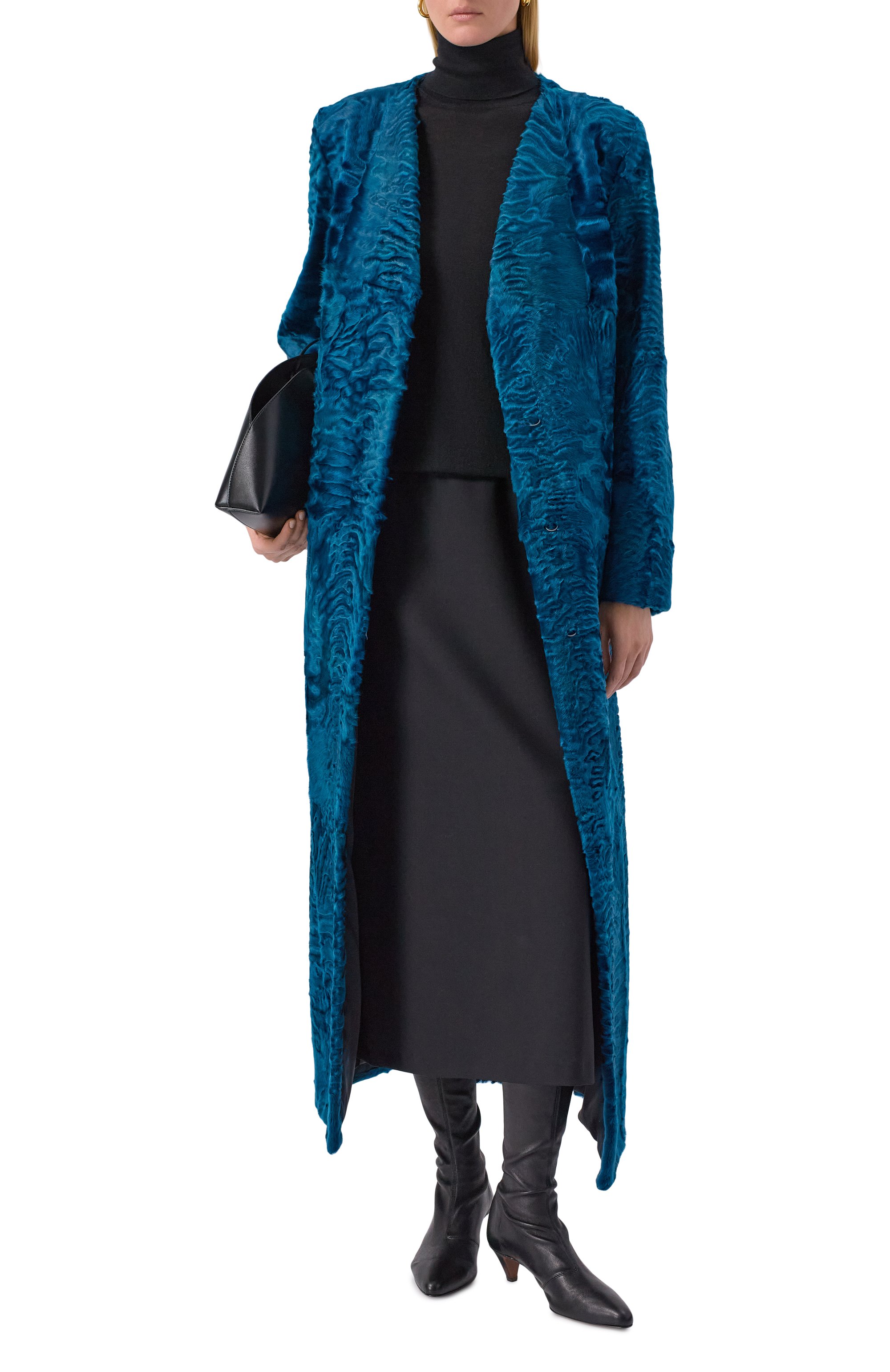 Шуба из свакары РУССКИЙ МЕХ, арт. 102 H, фото 2