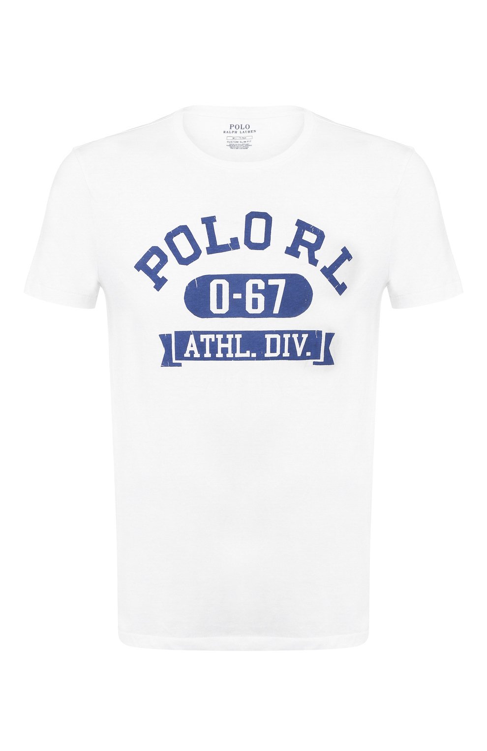 Хлопковая футболка POLO RALPH LAUREN, арт. 710740968, фото 1