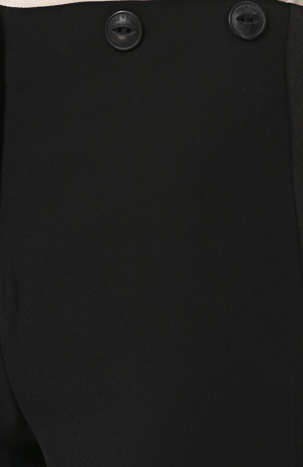 Однотонные брюки прямого кроя со стрелками RAG AND BONE, арт. W276702NM, фото 5