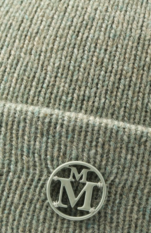 Кашемировая шапка Maison Michel Зелёный, фото 3