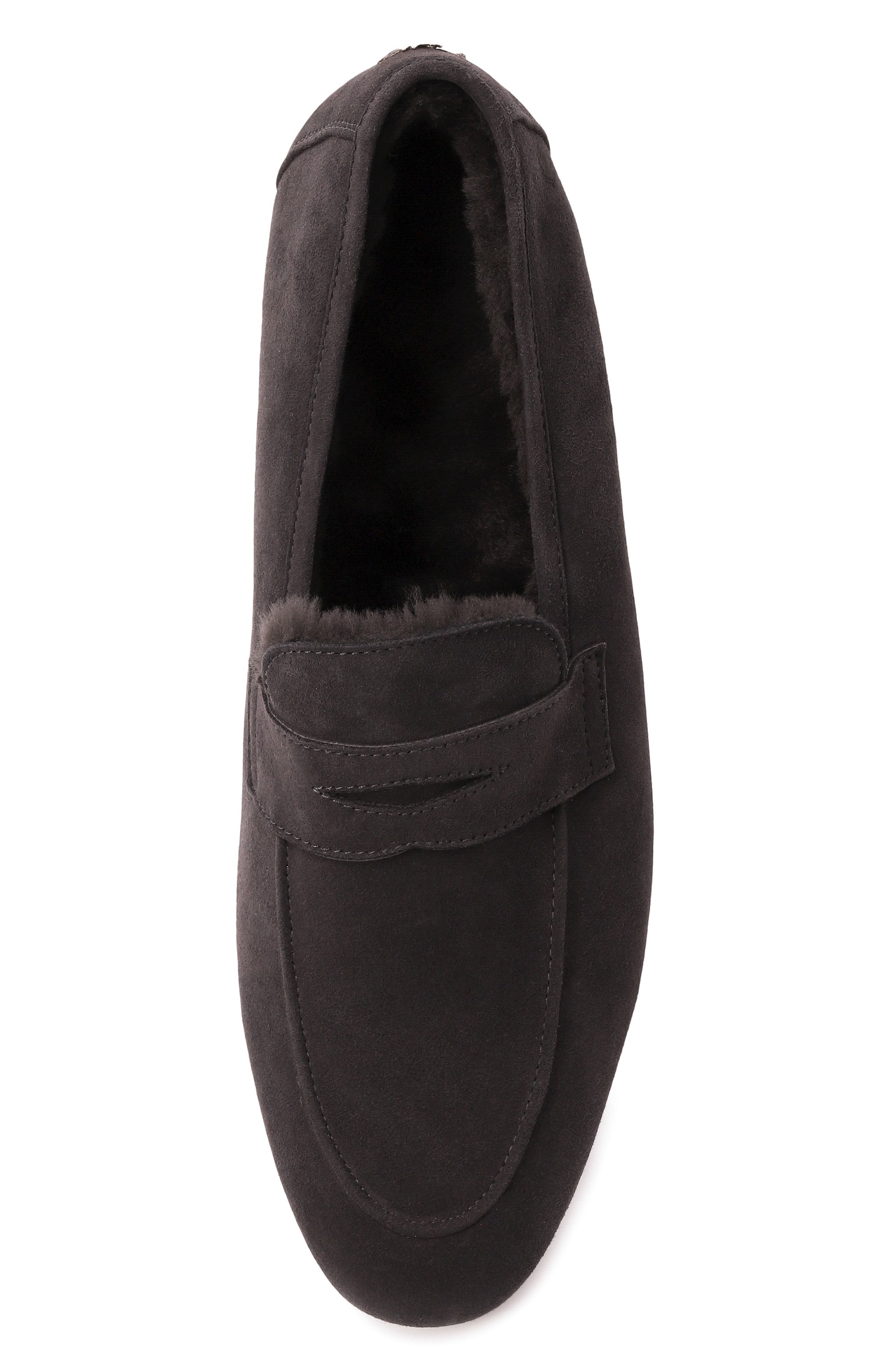 Замшевые пенни-лоферы BOUGEOTTE, арт. FLS-SUCSVK/SHEAINP-METGRE, фото 6