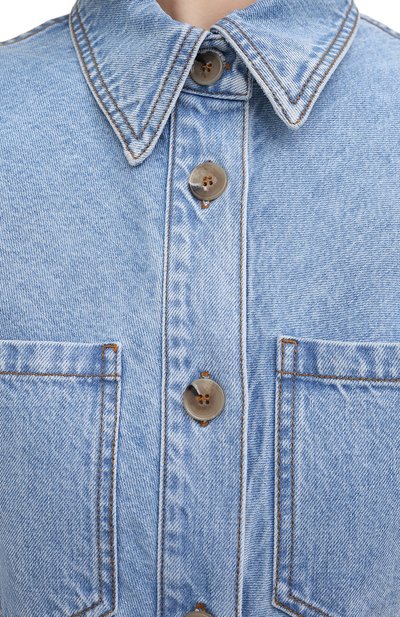 Джинсовое платье NANUSHKA, арт. DAISY_LIGHT WASH_RIGID DENIM, фото 5