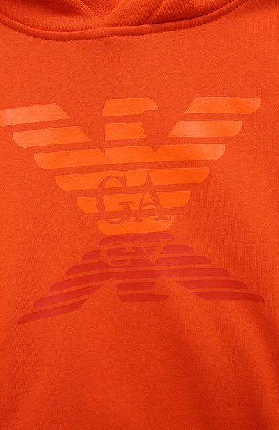 Хлопковое худи EMPORIO ARMANI, арт. 6L4MJ2/4J5GZ, фото 3