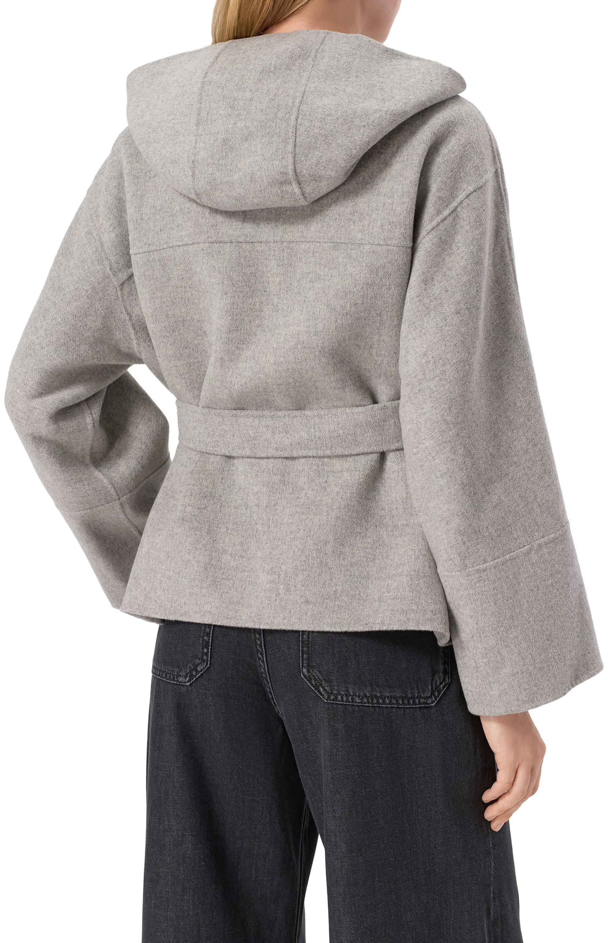 Шерстяное полупальто WEEKEND MAX MARA, арт. BUSS0LA, фото 4