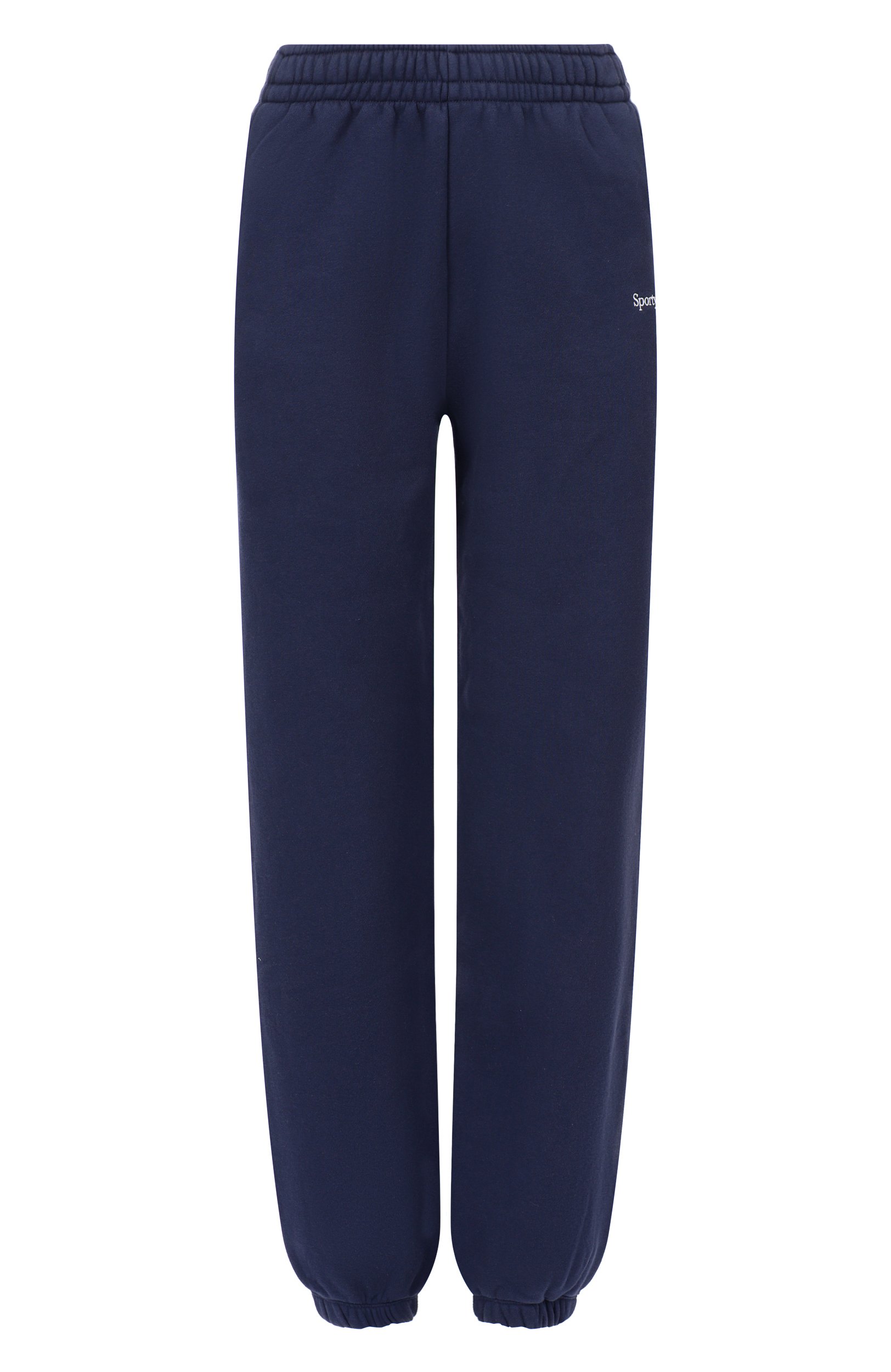 Хлопковые джоггеры SPORTY AND RICH, арт. PA08784300BL106, фото 1