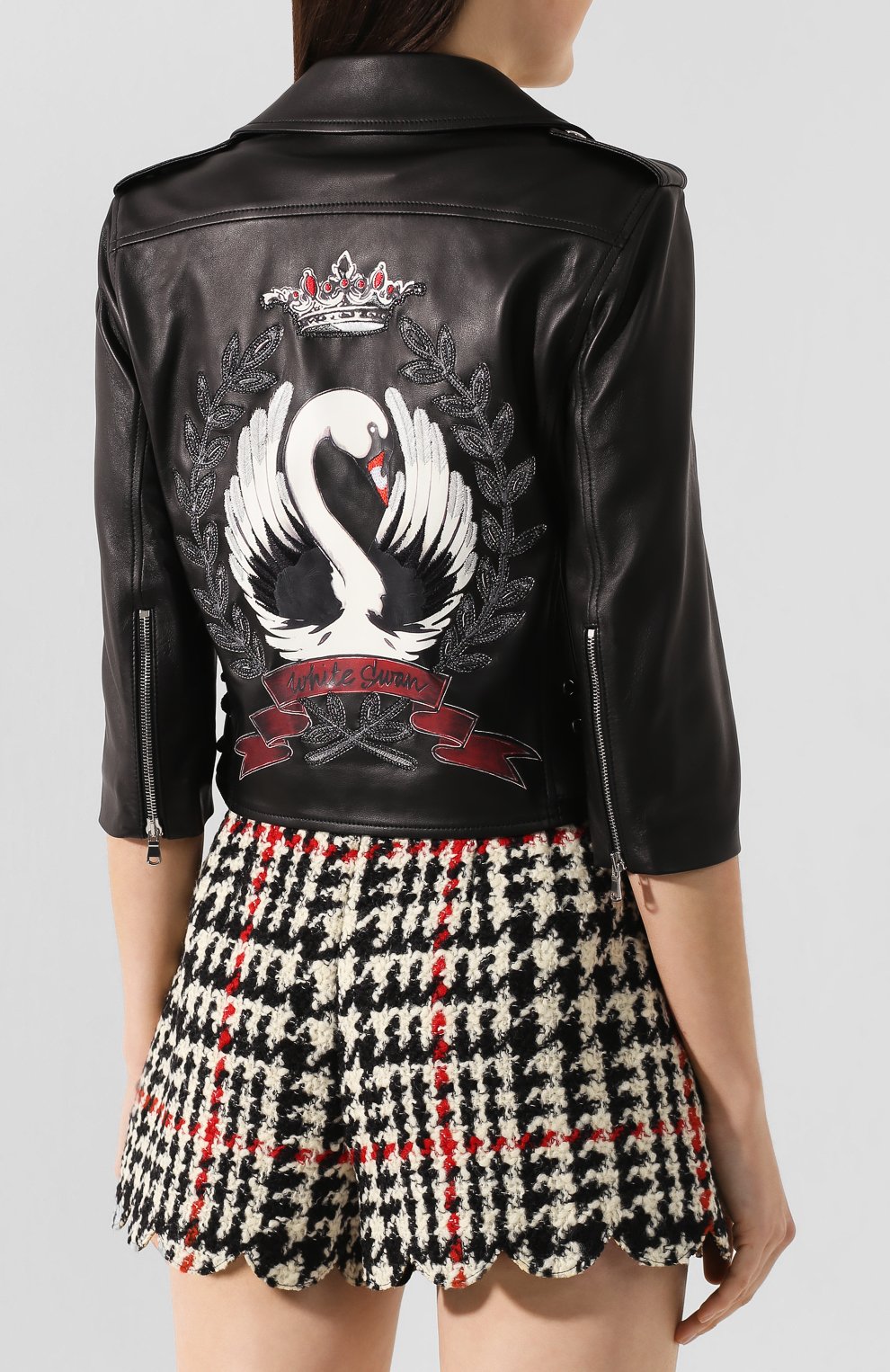 Кожаная куртка REDVALENTINO, арт. SR3NA01L/4C4, фото 4