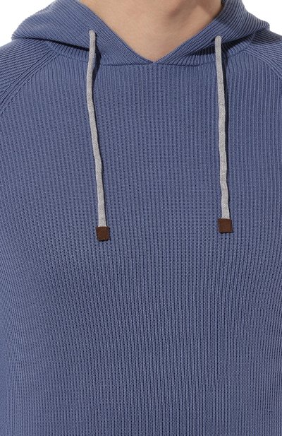 Хлопковое худи BRUNELLO CUCINELLI, арт. M2900B2022, фото 5