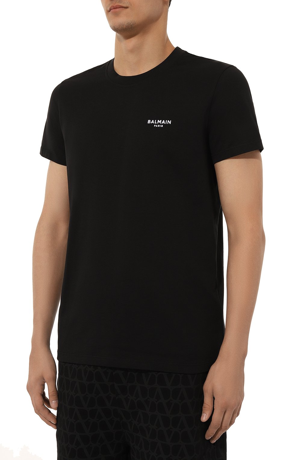 Хлопковая футболка BALMAIN, арт. DH1EF000/BB04, фото 3