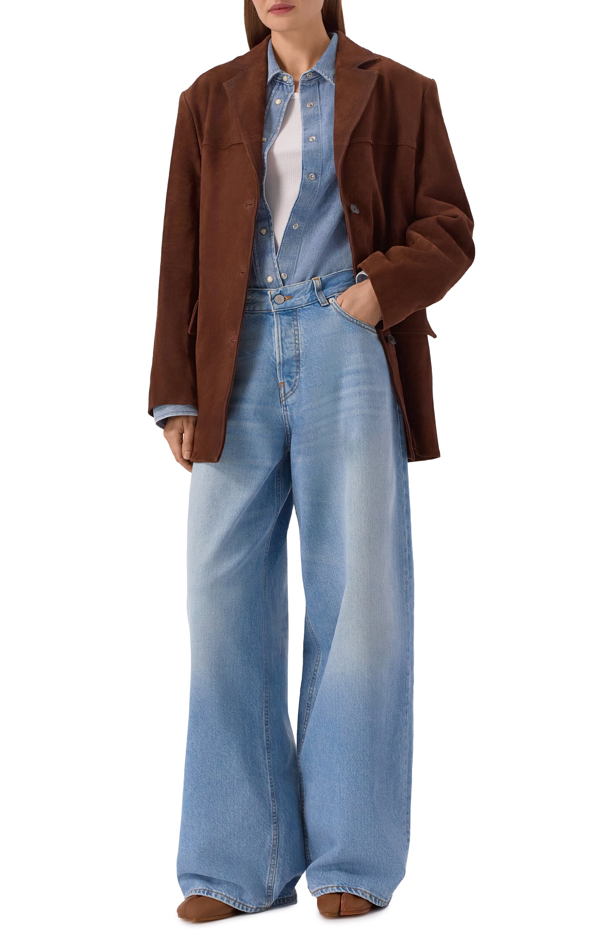 Замшевый жакет JUUN.J, арт. JW593ZW00, фото 2