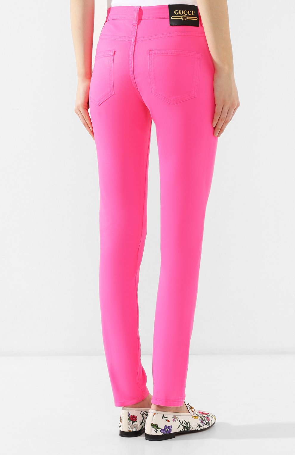 Джинсы прямого кроя GUCCI, арт. 502797/XDAHJ, фото 4