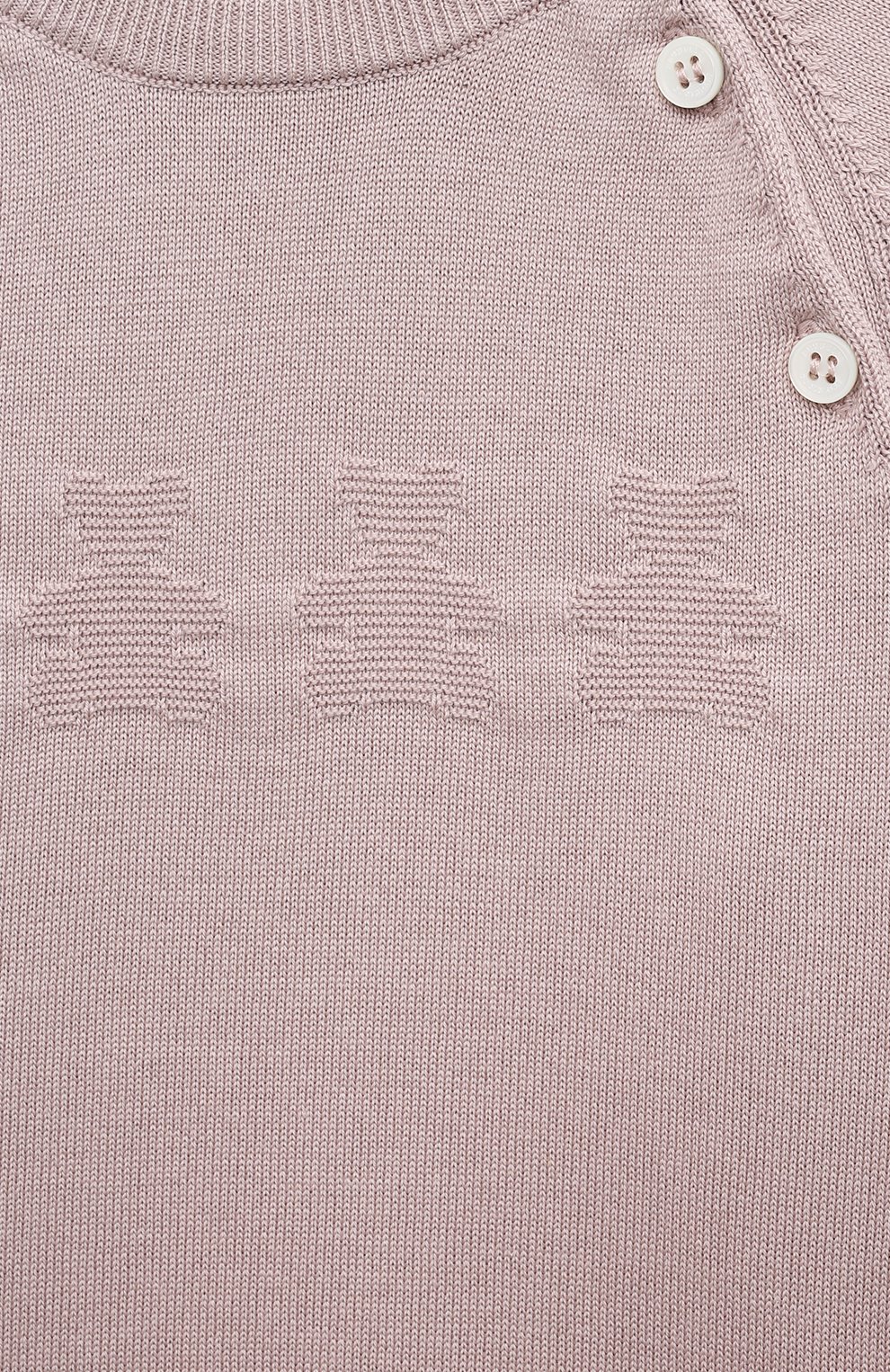 Хлопковый пуловер BRUNELLO CUCINELLI розового цвета по цене 42300 руб., арт. B29M20700, фото 3 Хлопковый пуловер BRUNELLO CUCINELLI, арт. B29M20700, фото 3