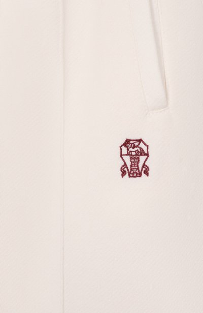 Хлопковые джоггеры BRUNELLO CUCINELLI, арт. BM826E359A, фото 3