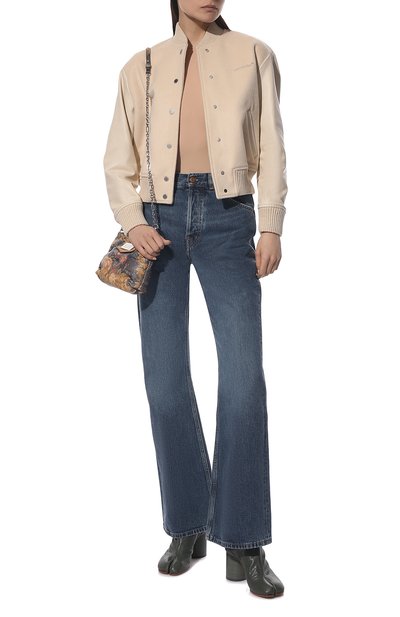 Кожаные ботильоны tabi MAISON MARGIELA, арт. S58WU0260/P3753, фото 2