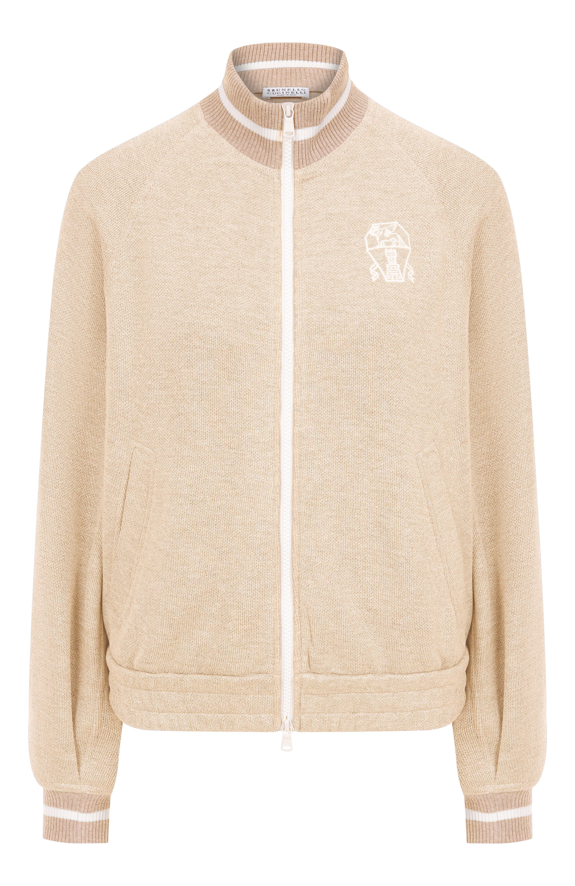 Толстовка из вискозы и хлопка BRUNELLO CUCINELLI, арт. MP930SN906, фото 1