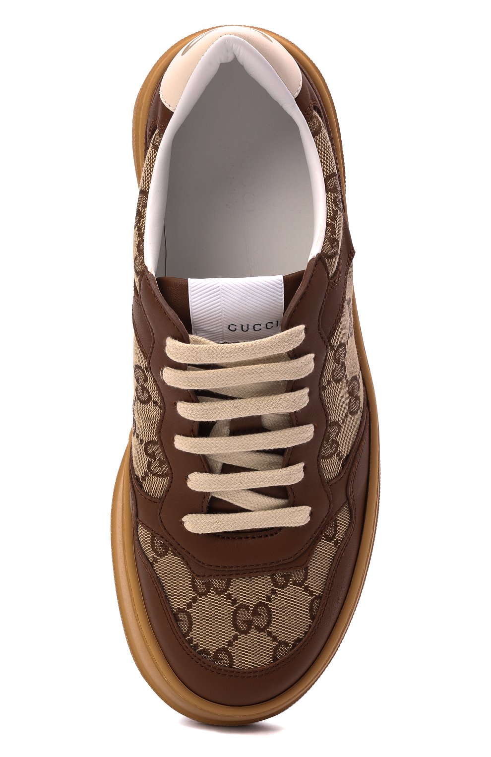 Комбинированные кеды chunky b GUCCI, арт. 676092/UPG20, фото 6