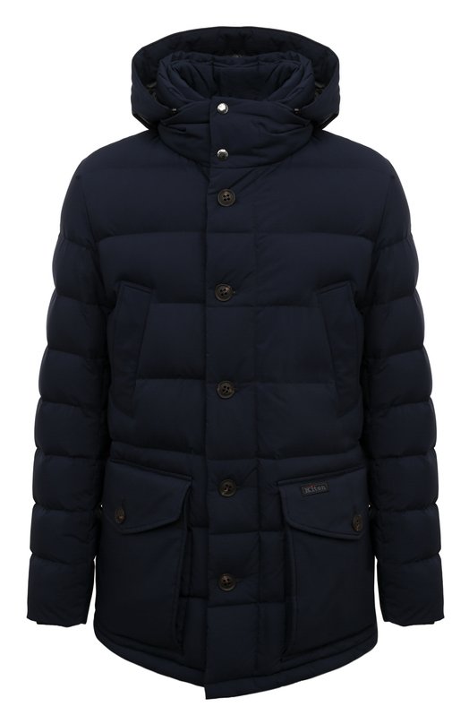 Пуховик Kiton UW1961V0457F02 Синий UW1961V0457F02