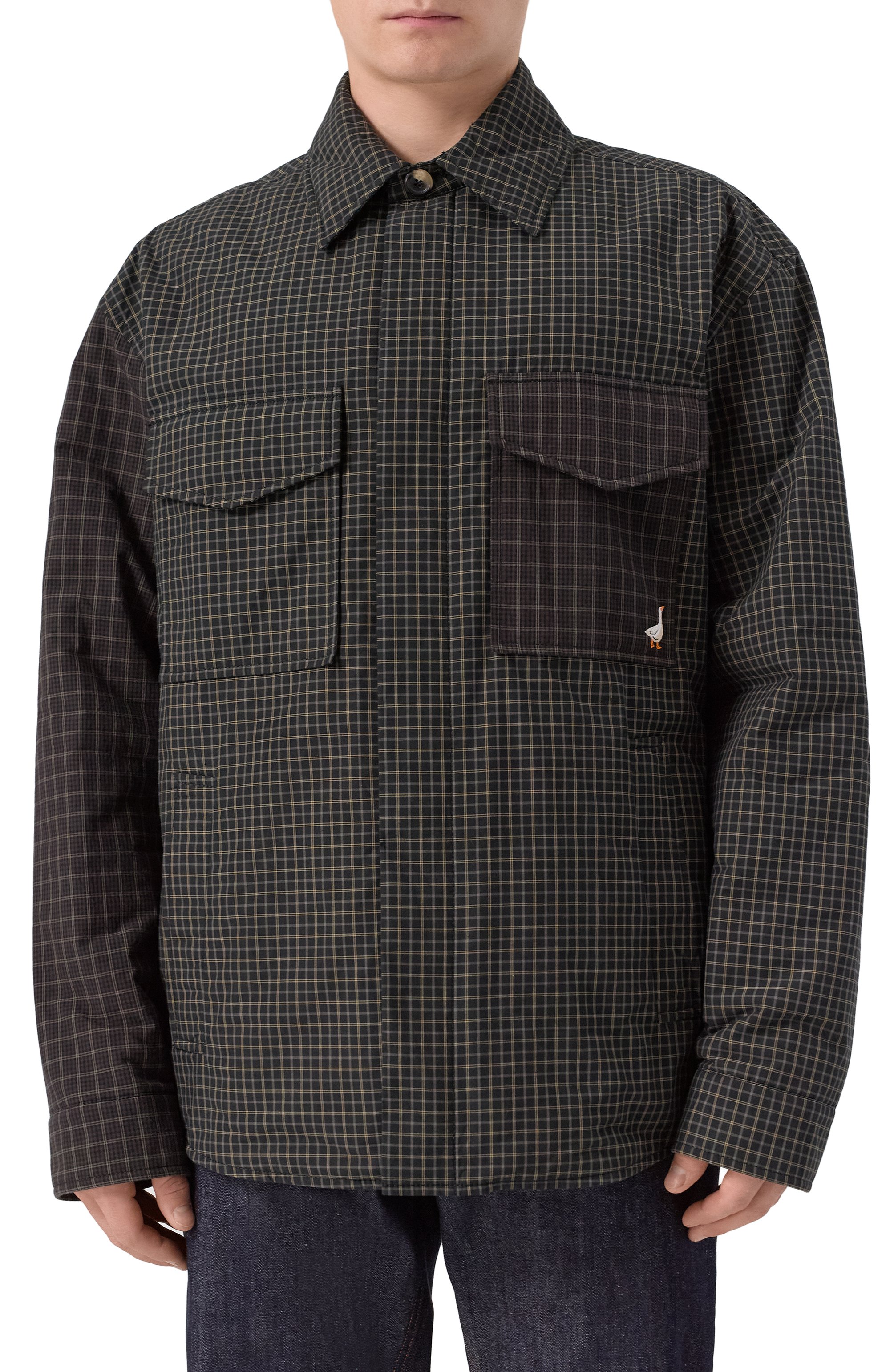 Хлопковая куртка-рубашка MOSCHINO, арт. A0513/5248, фото 3