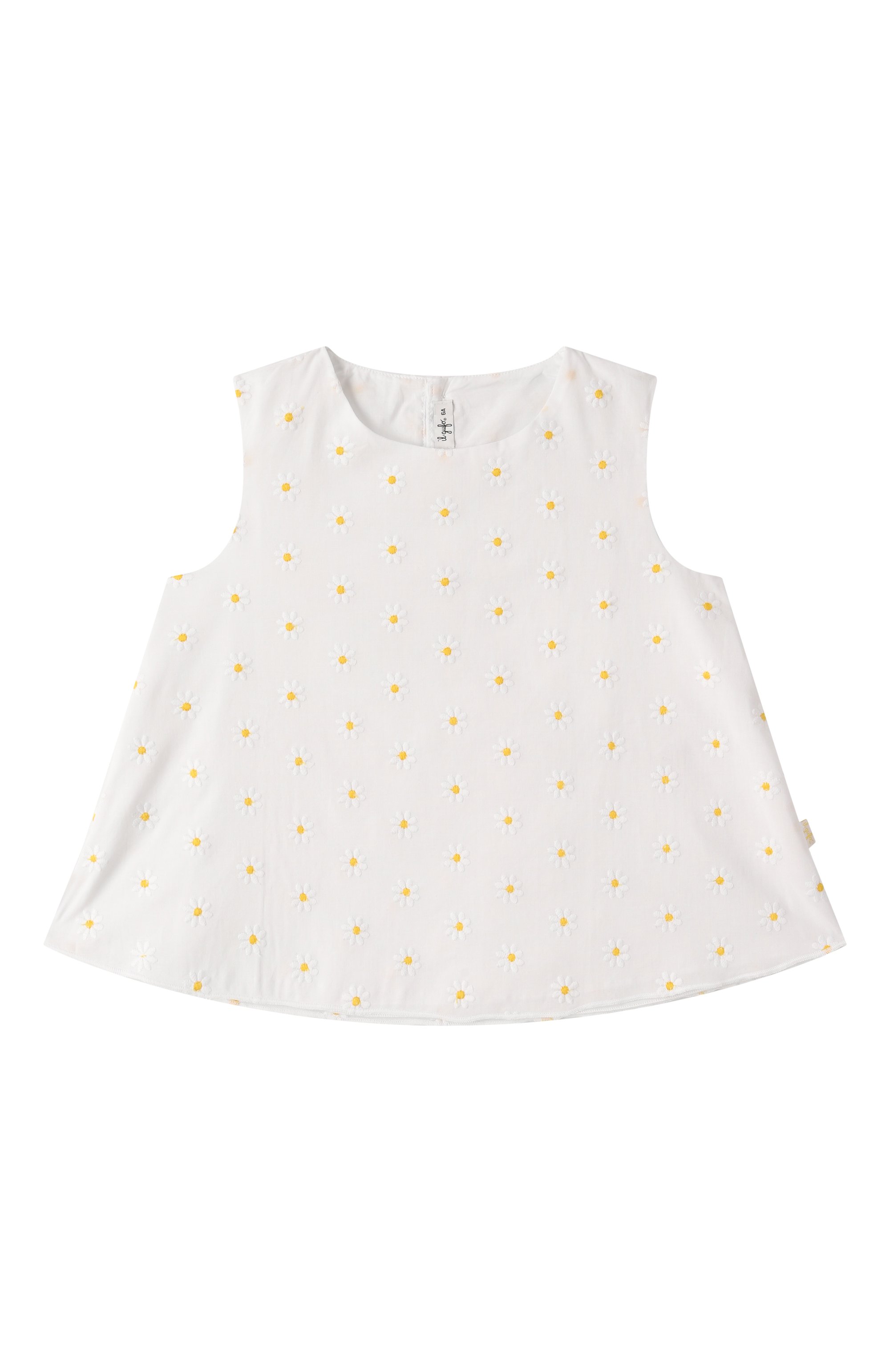 Хлопковый топ IL GUFO, арт. P25CA031C5053/5A-8A, фото 1