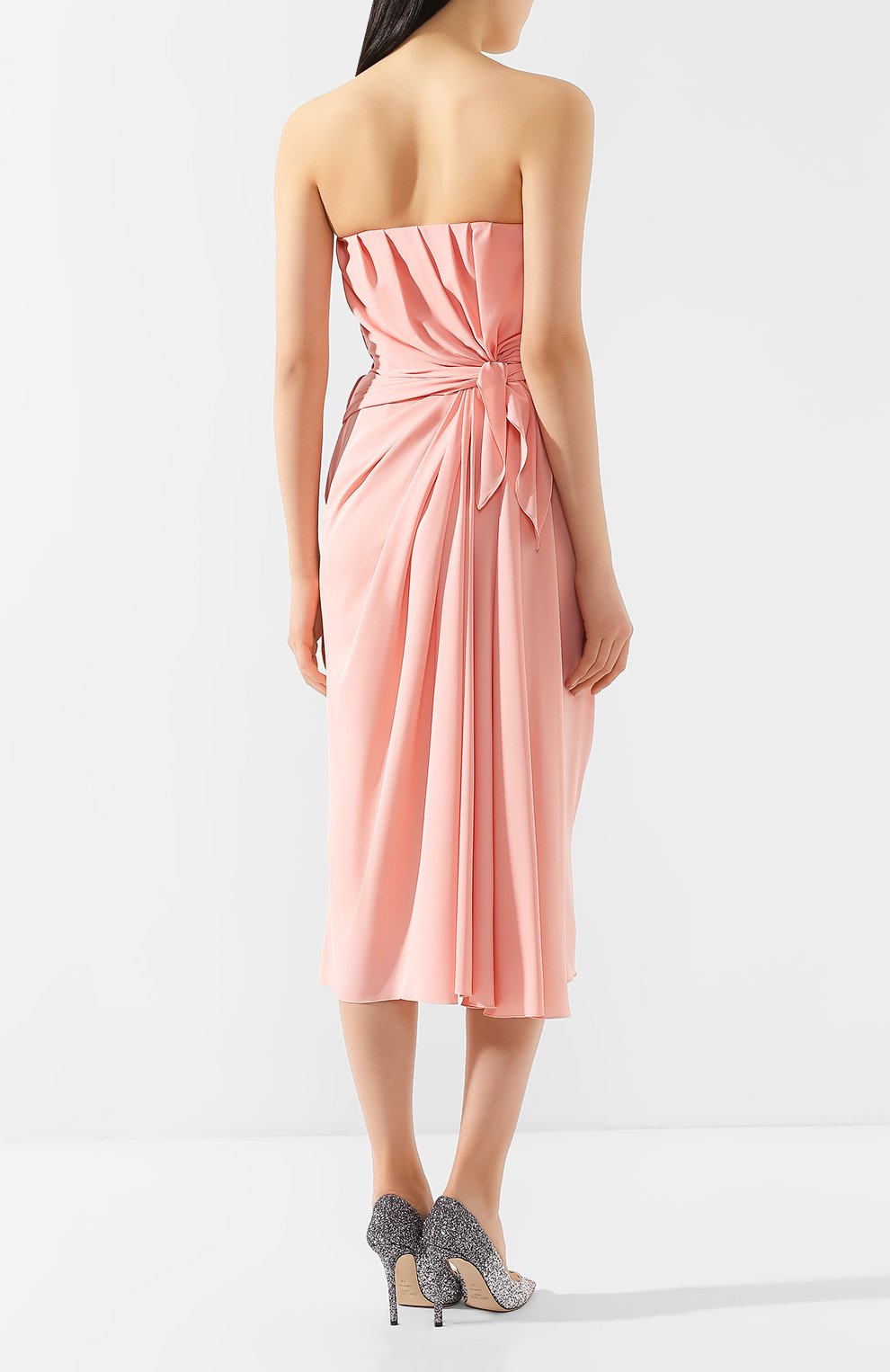 Шелковое платье DOLCE & GABBANA, арт. F6H8LT/FUABF, фото 4