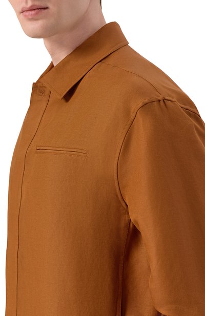 Куртка-рубашка изо льна и шелка MVST, арт. M26.2PM.B011/F123 LIN0 SETA, фото 5