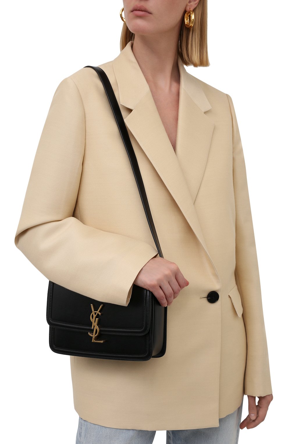 Сумка solferino ysl lock SAINT LAURENT, арт. 634305/0SX0W, фото 2